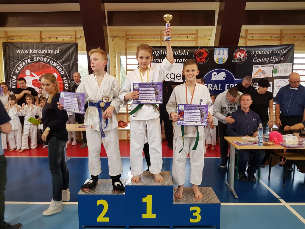 7 medali dla karateków z Niekłania Wielkiego w Ujeździe [zdjęcia]