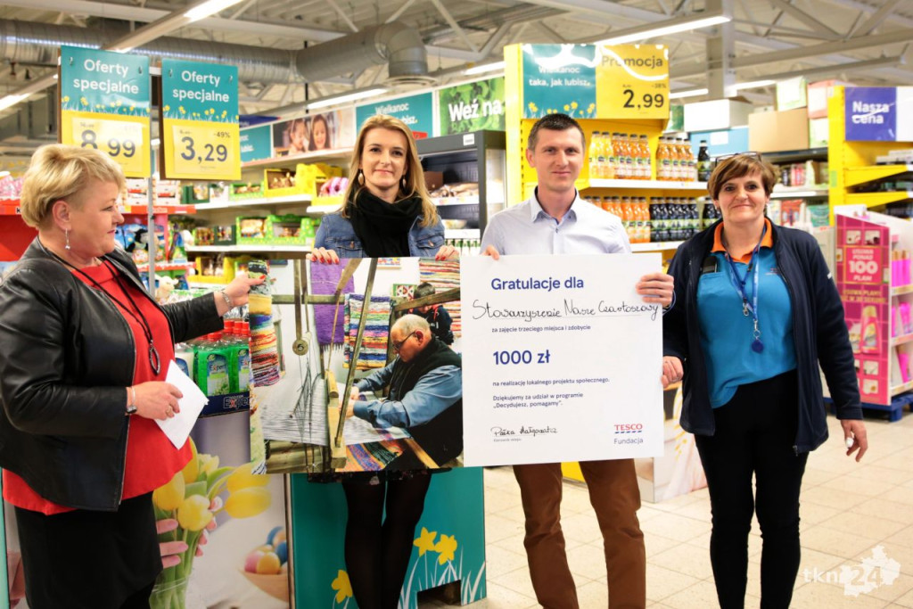 Klienci koneckiego Tesco zadecydowali komu przyznać granty [wideo, zdjęcia]