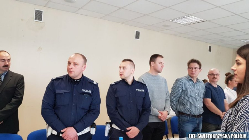Wielkanocne spotkanie na komendzie [zdjęcia]