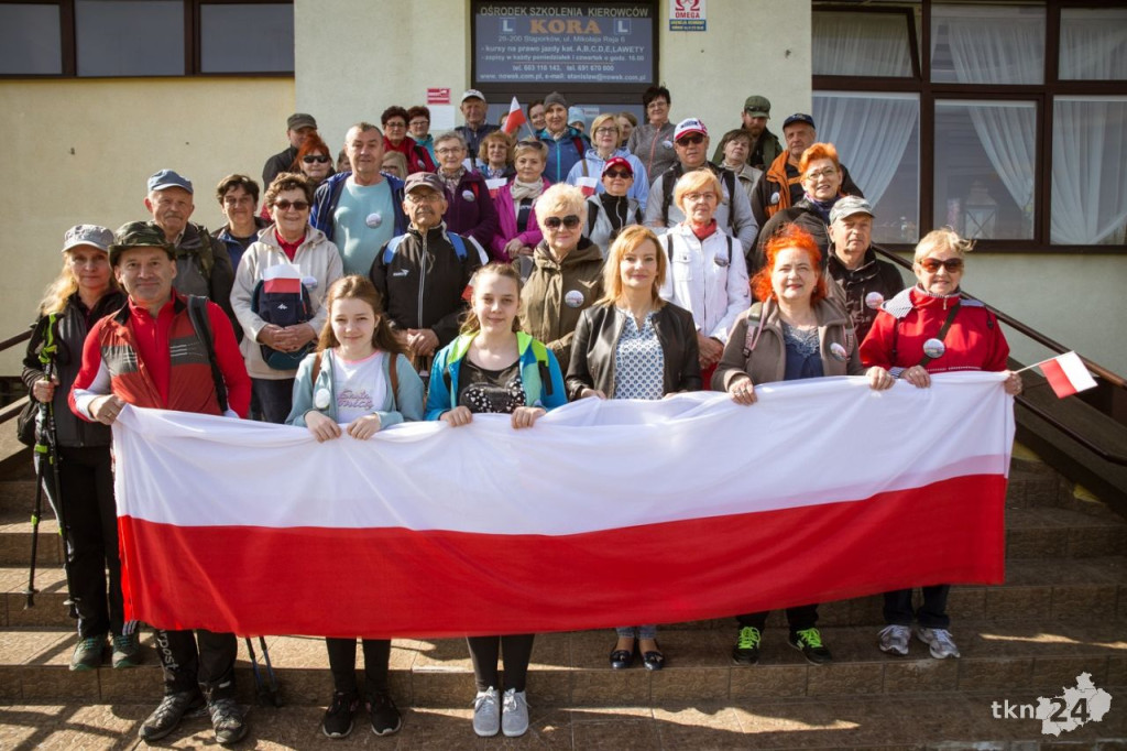 Już piąty raz maszerowali z flagą! [wideo, zdjęcia]