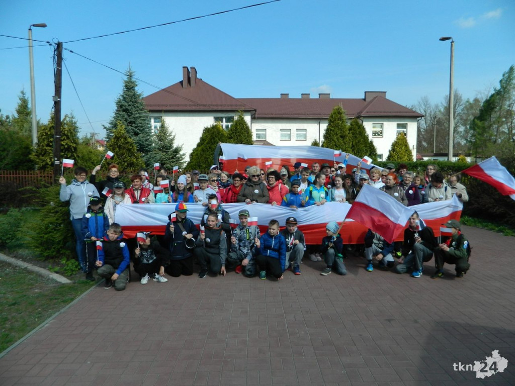 Już piąty raz maszerowali z flagą! [wideo, zdjęcia]