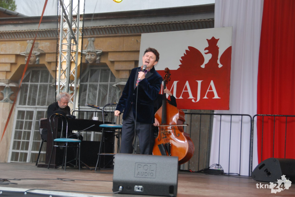 Jacek Wójcicki dał koncert w Końskich na zakończenie uroczystości 3 Maja [wideo, zdjęcia]