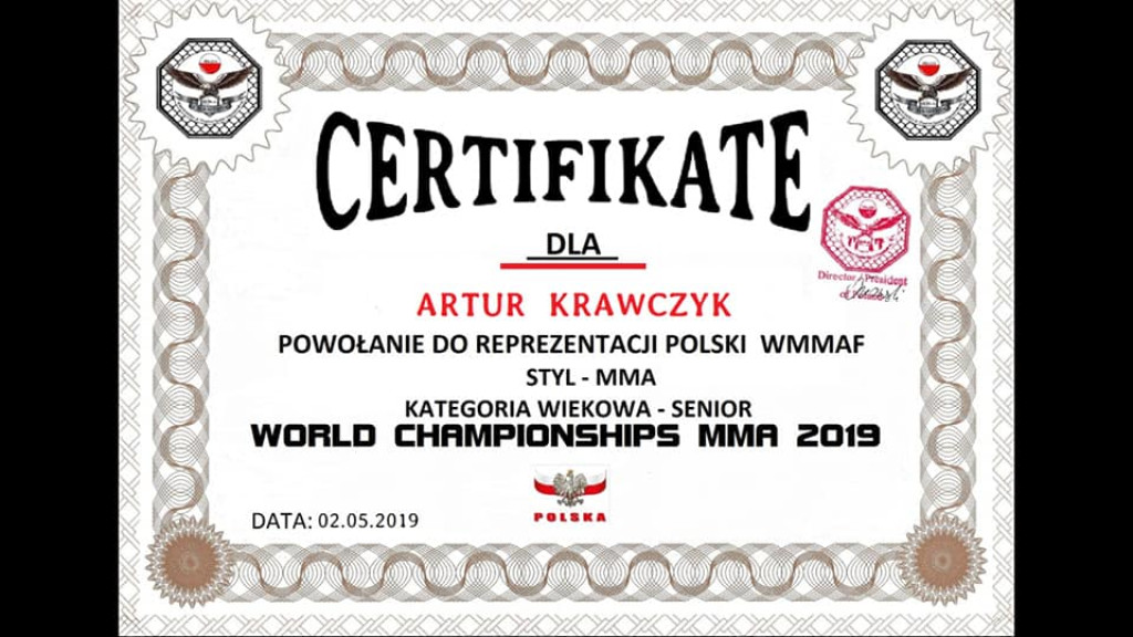 Nasi zawodnicy pojadą na Mistrzostwa Świata MMA!