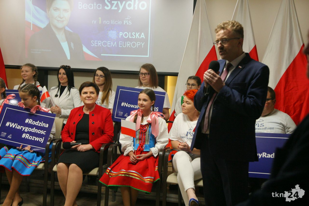 Relacja wideo: Spotkanie z Beatą Szydło w Końskich