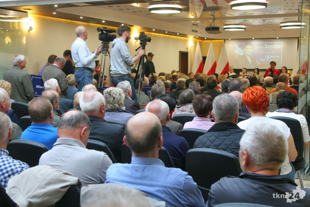 Relacja wideo: Spotkanie z Beatą Szydło w Końskich
