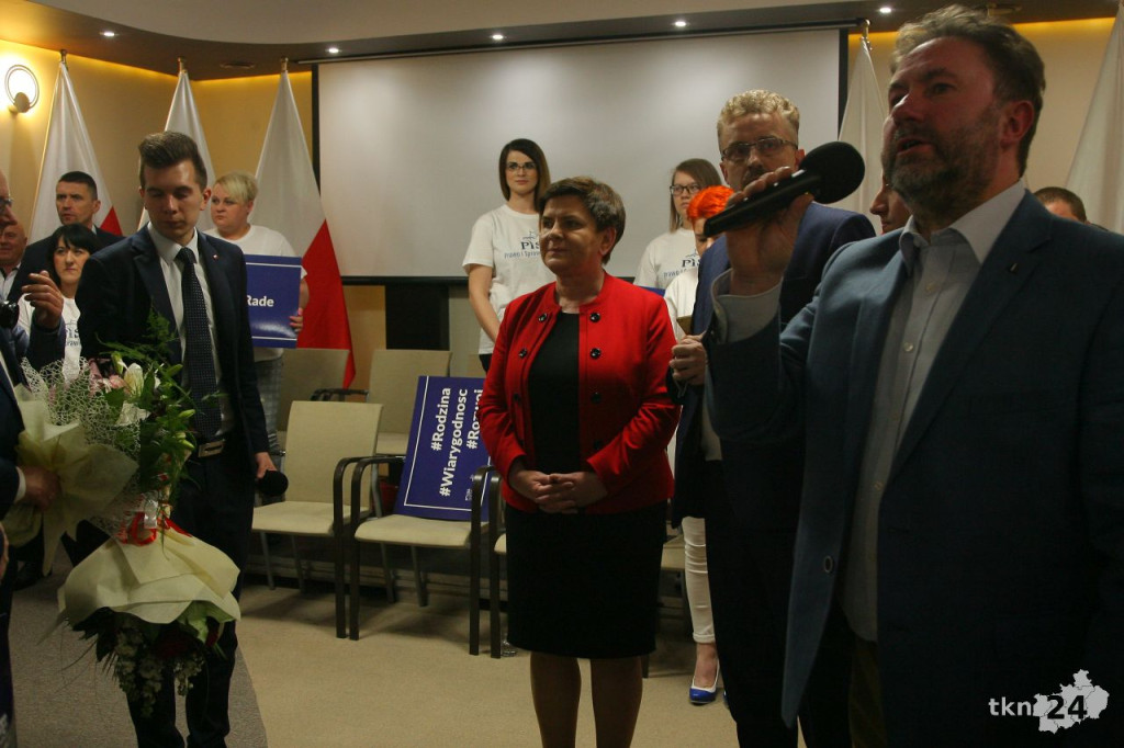 Relacja wideo: Spotkanie z Beatą Szydło w Końskich