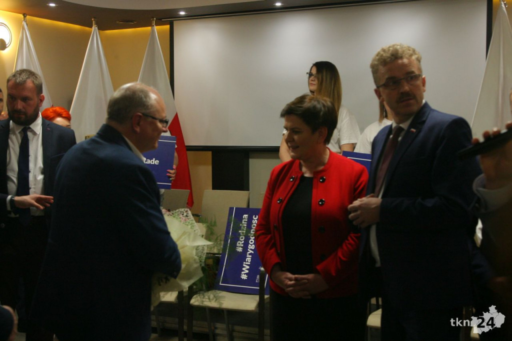 Relacja wideo: Spotkanie z Beatą Szydło w Końskich