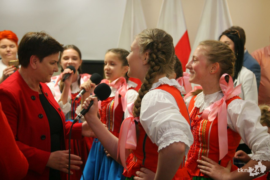 Relacja wideo: Spotkanie z Beatą Szydło w Końskich
