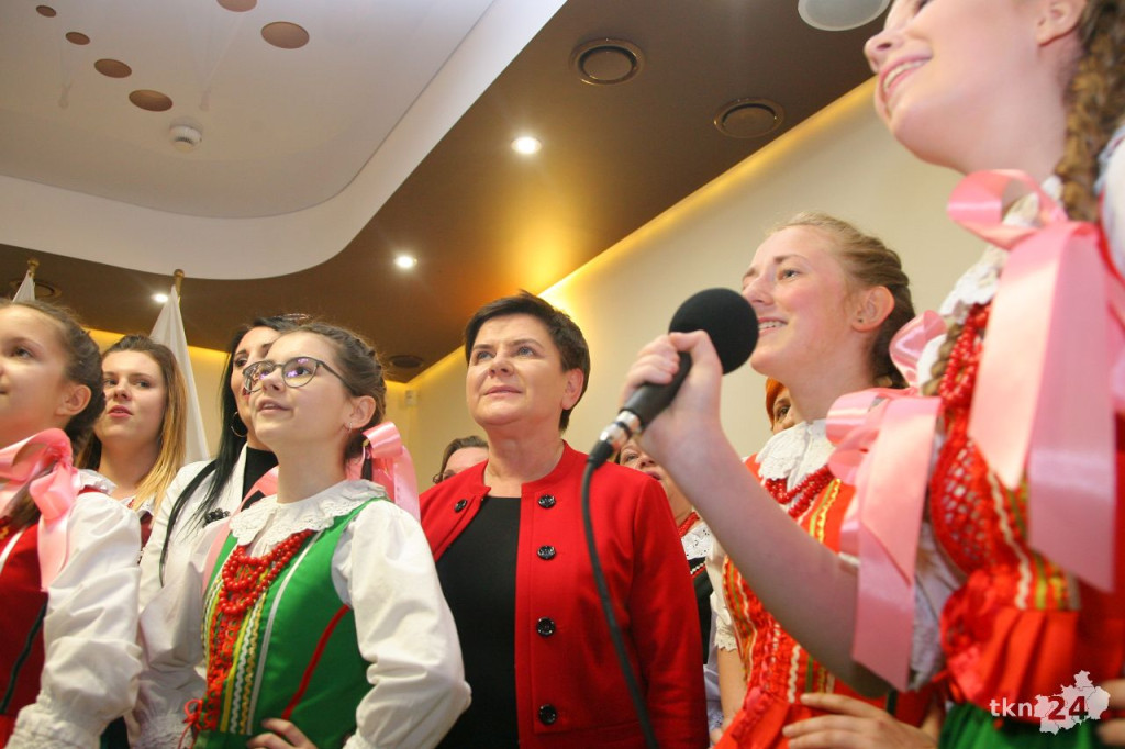 Relacja wideo: Spotkanie z Beatą Szydło w Końskich