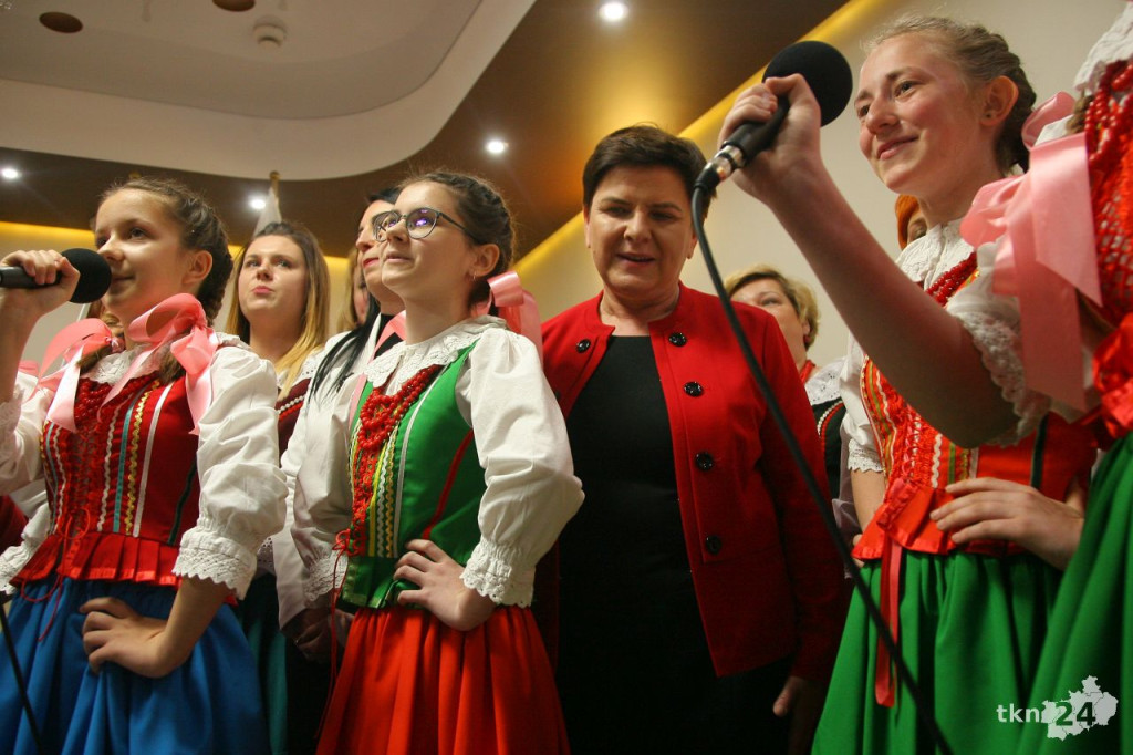 Relacja wideo: Spotkanie z Beatą Szydło w Końskich