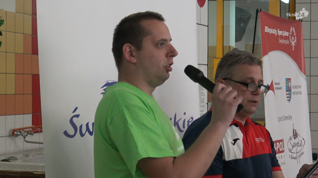 Niezwykli sportowcy rywalizowali na koneckiej pływalni [wideo, zdjęcia]