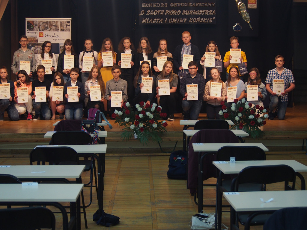 Aż pięciu laureatów konkursu o Złote Pióro Burmistrza Końskich! [wideo, zdjęcia]