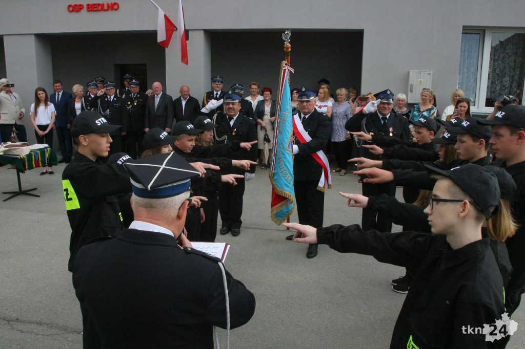 Strażackie Święto w Bedlnie. OSP Sworzyce otrzymały sztandar [wideo, zdjęcia]
