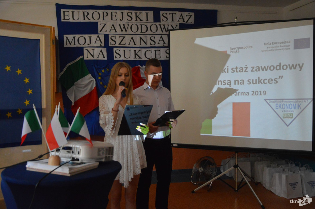 Europejski staż zawodowy sukcesem koneckiego `Ekonomika` [zdjęcia, wideo]