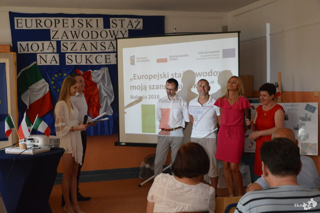 Europejski staż zawodowy sukcesem koneckiego `Ekonomika` [zdjęcia, wideo]
