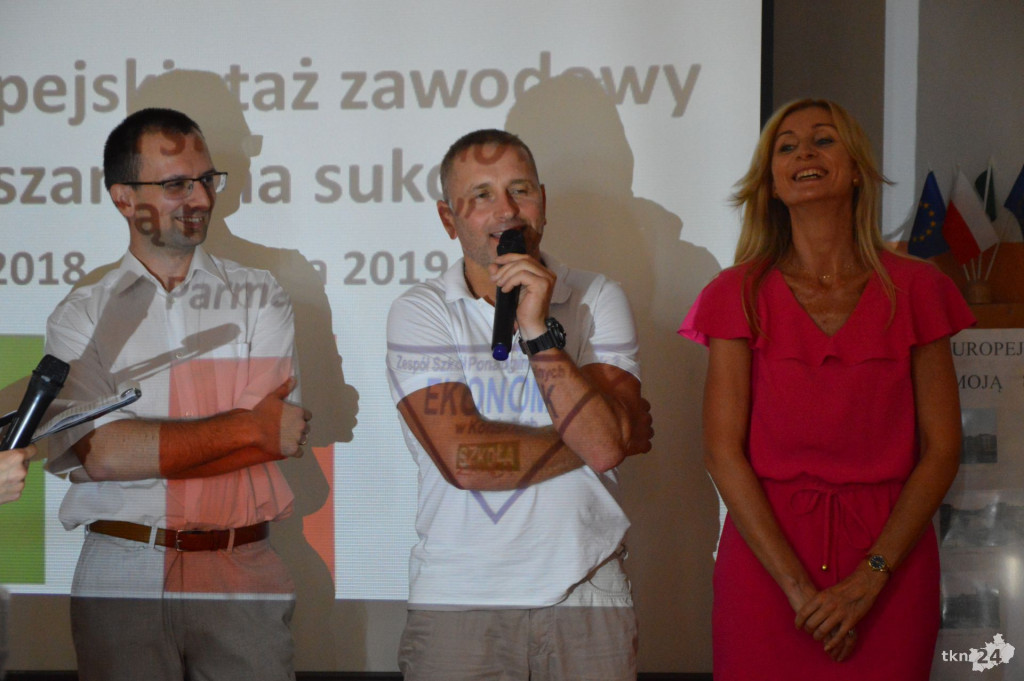 Europejski staż zawodowy sukcesem koneckiego `Ekonomika` [zdjęcia, wideo]