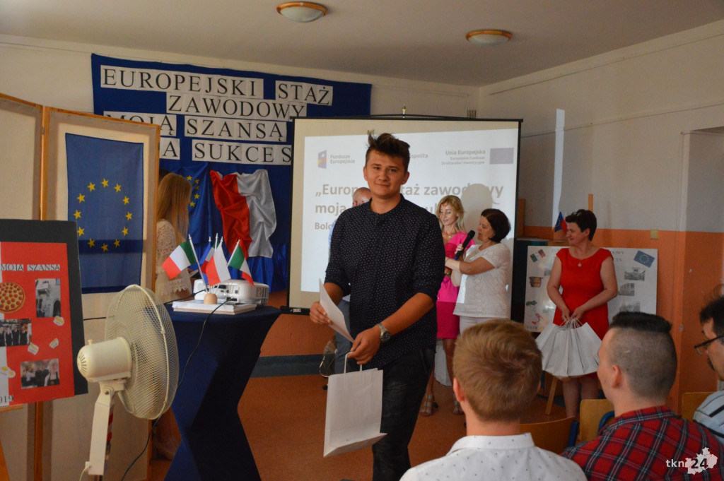Europejski staż zawodowy sukcesem koneckiego `Ekonomika` [zdjęcia, wideo]