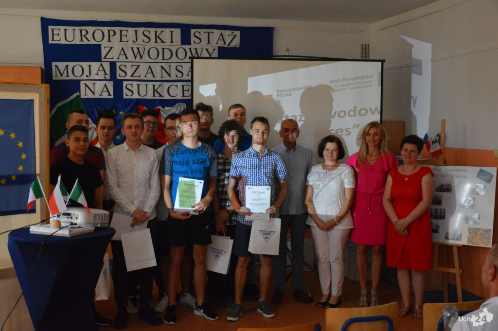 Europejski staż zawodowy sukcesem koneckiego `Ekonomika` [zdjęcia, wideo]