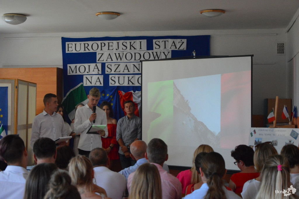 Europejski staż zawodowy sukcesem koneckiego `Ekonomika` [zdjęcia, wideo]