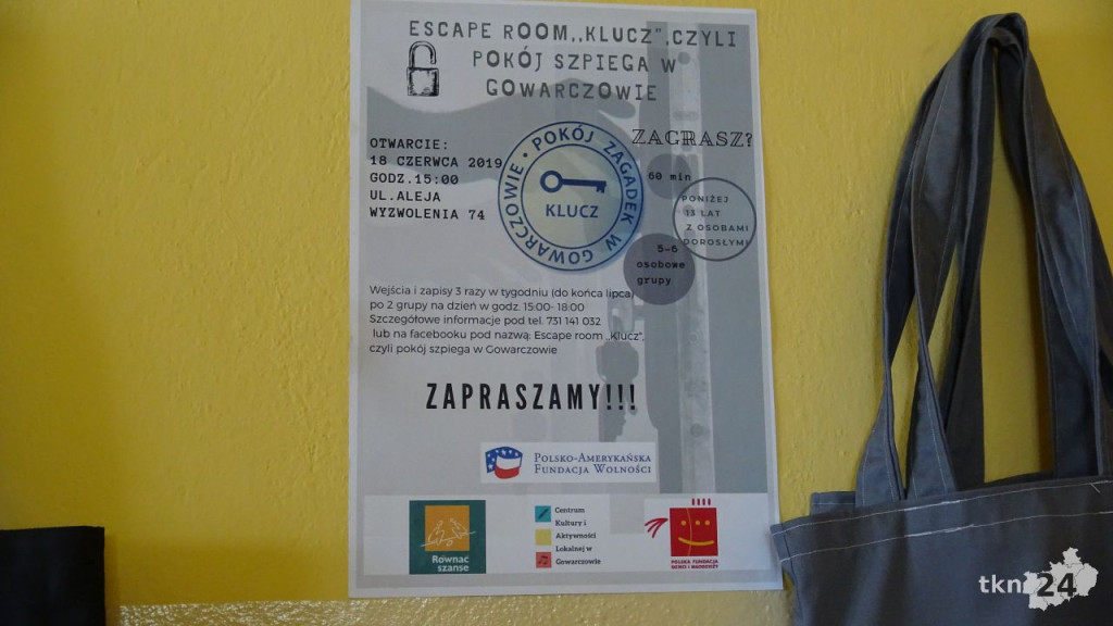Mamy pierwszy escape room w powiecie koneckim! [wideo, zdjęcia]