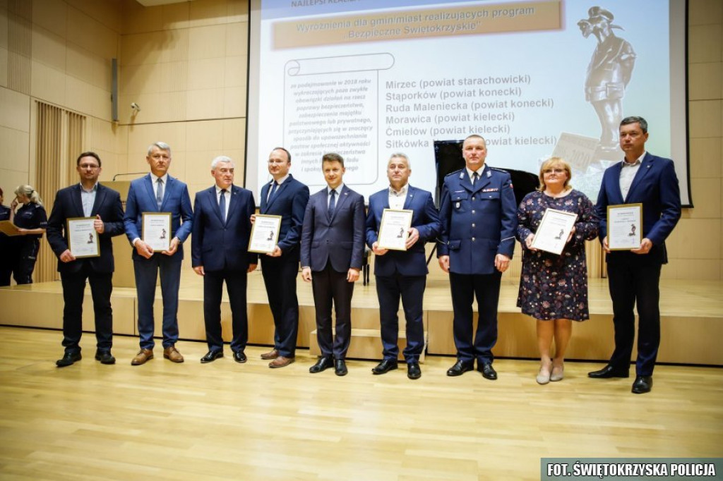 Nagrody bezpieczeństwa dla powiatu, Rudy Malenieckiej i Stąporkowa!