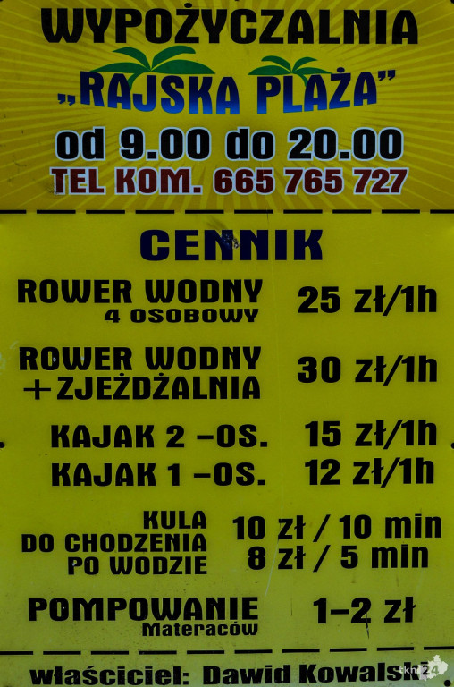 Rodzinna Rajska Plaża zaprasza miłośników wodnych wrażeń! [wideo, zdjęcia]