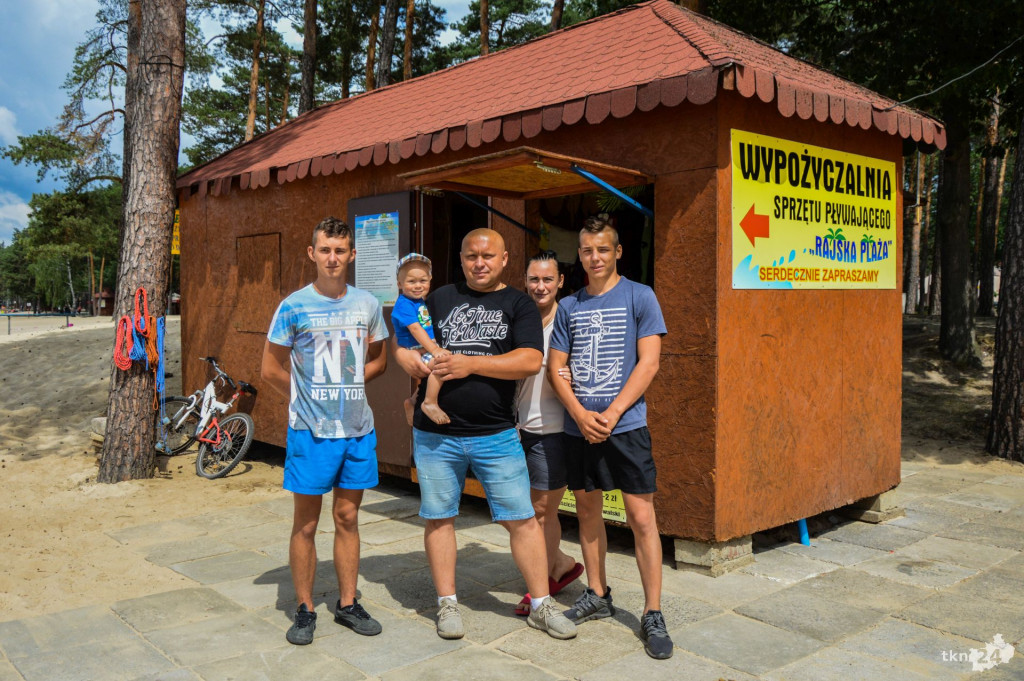 Rodzinna Rajska Plaża zaprasza miłośników wodnych wrażeń! [wideo, zdjęcia]