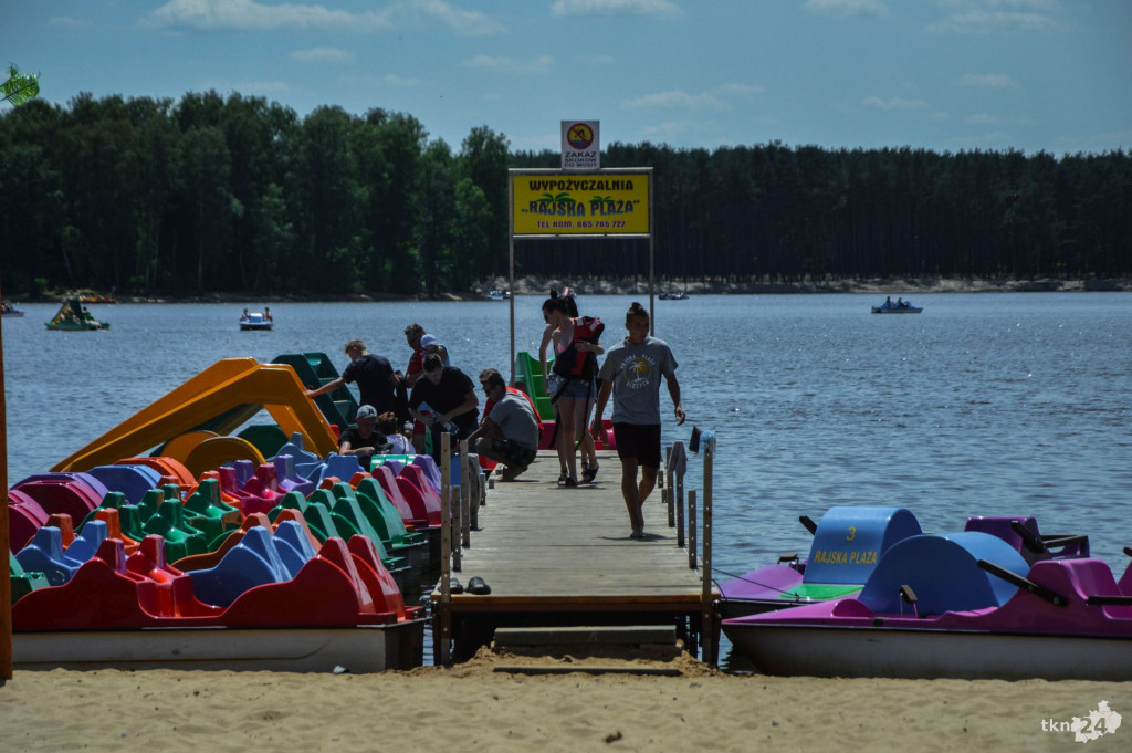 Rodzinna Rajska Plaża zaprasza miłośników wodnych wrażeń! [wideo, zdjęcia]