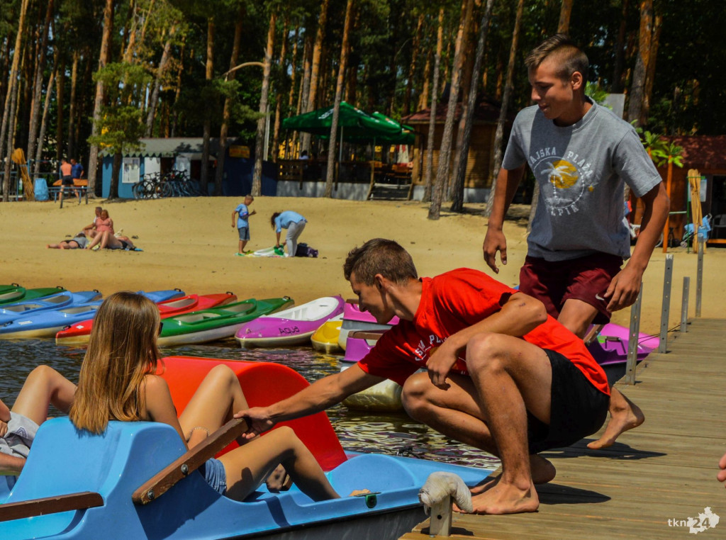 Rodzinna Rajska Plaża zaprasza miłośników wodnych wrażeń! [wideo, zdjęcia]