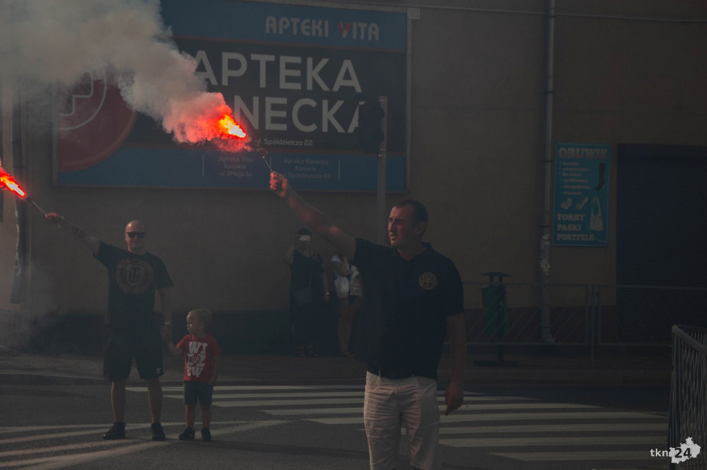 Końskie pamiętają o Powstańcach Warszawskich. Uczciliśmy Godzinę W [wideo, zdjęcia]
