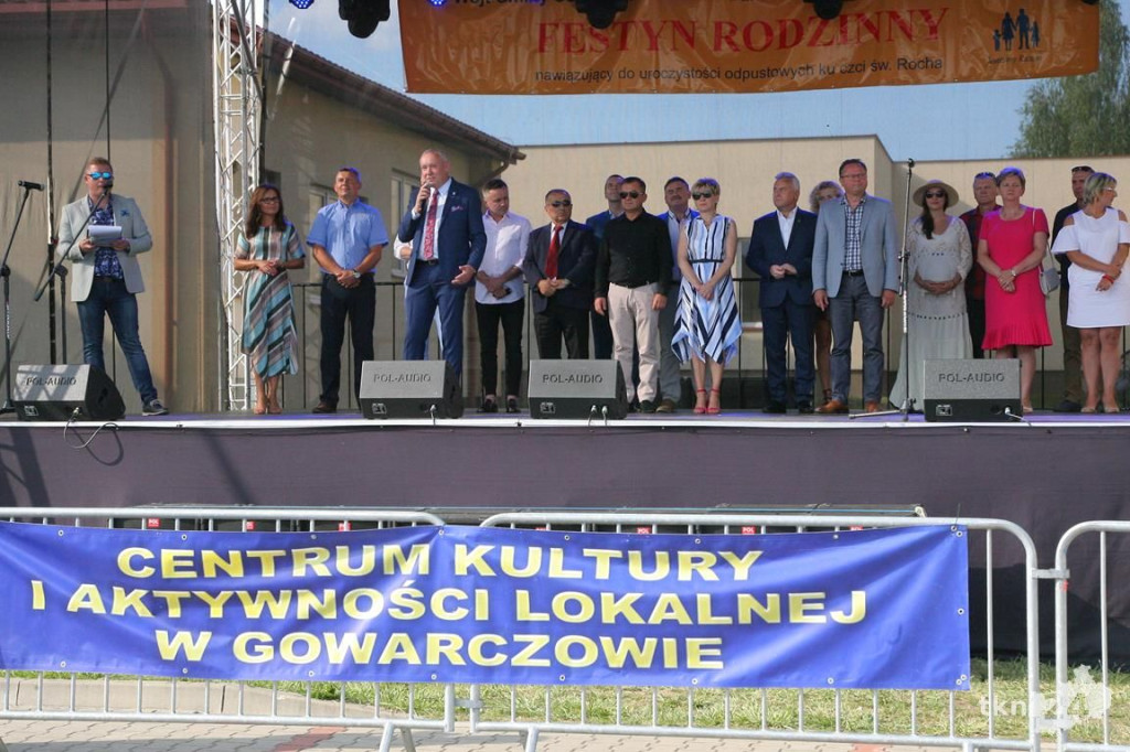 Gowarczów bawił się z grupą Maxel podczas festynu św. Rocha [fotorelacja]