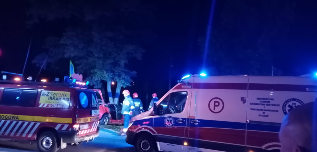 Wypadek z udziałem pijanego kierowcy! Dwie osoby poszkodowane [zdjęcia]