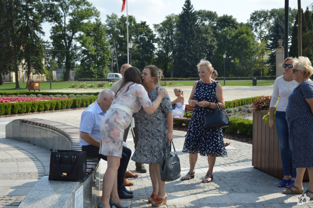 PiS-bus dotarł do Końskich. Spięcie burmistrza ze starostą  [wideo, zdjęcia]