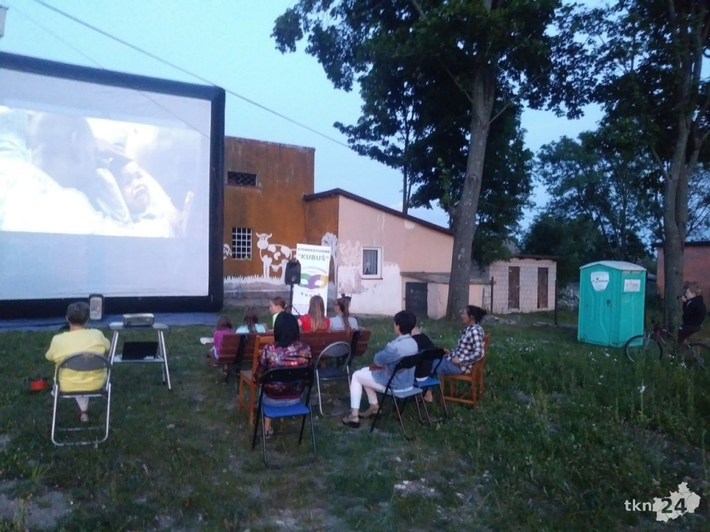W Wólce Zychowej gościło kino [zdjęcia]