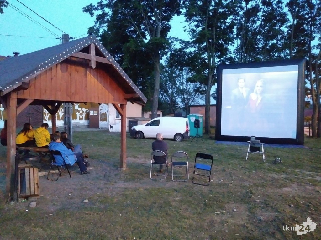 W Wólce Zychowej gościło kino [zdjęcia]