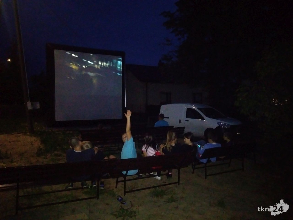W Wólce Zychowej gościło kino [zdjęcia]