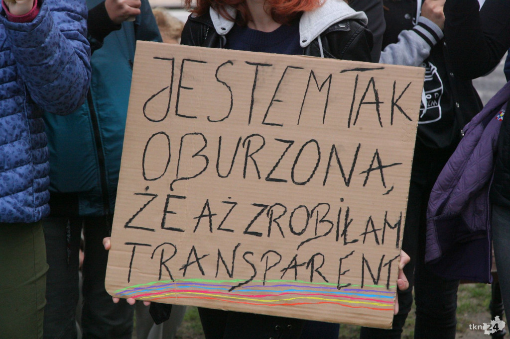 Konecka młodzież protestowała w sprawie klimatu [wideo, zdjęcia]