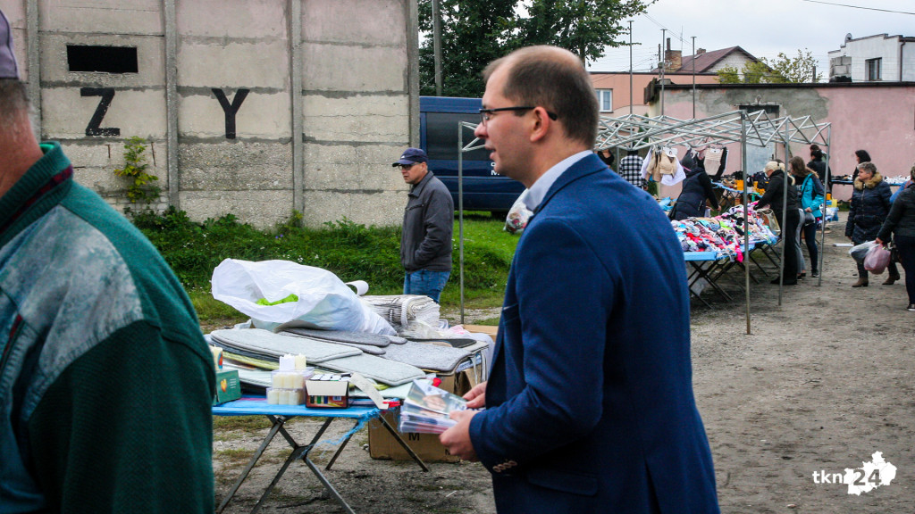 Radoszycki kandydat do Sejmu Michał Braun z kampanią wyborczą w naszym regionie [WIDEO]