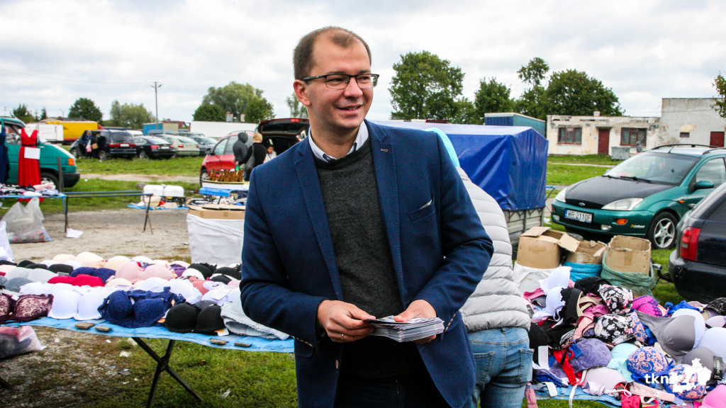 Radoszycki kandydat do Sejmu Michał Braun z kampanią wyborczą w naszym regionie [WIDEO]