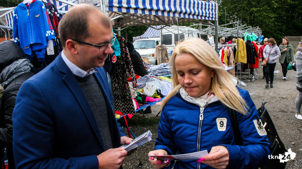 Radoszycki kandydat do Sejmu Michał Braun z kampanią wyborczą w naszym regionie [WIDEO]
