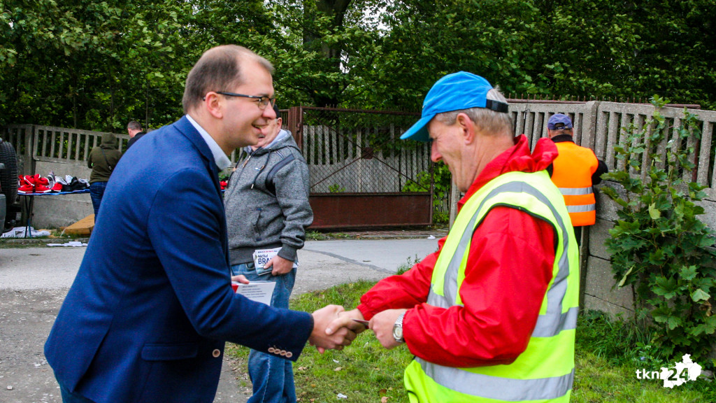 Radoszycki kandydat do Sejmu Michał Braun z kampanią wyborczą w naszym regionie [WIDEO]