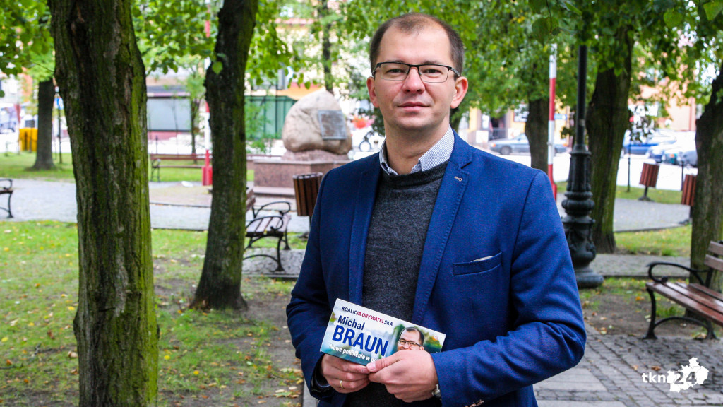 Radoszycki kandydat do Sejmu Michał Braun z kampanią wyborczą w naszym regionie [WIDEO]
