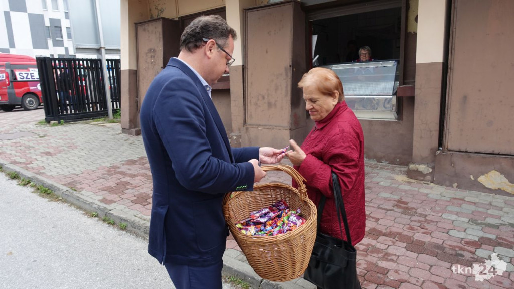 Szejnabus zajechał do Końskich. Poparcia Szejnie udzielił Robert Plech [wideo, zdjęcia]