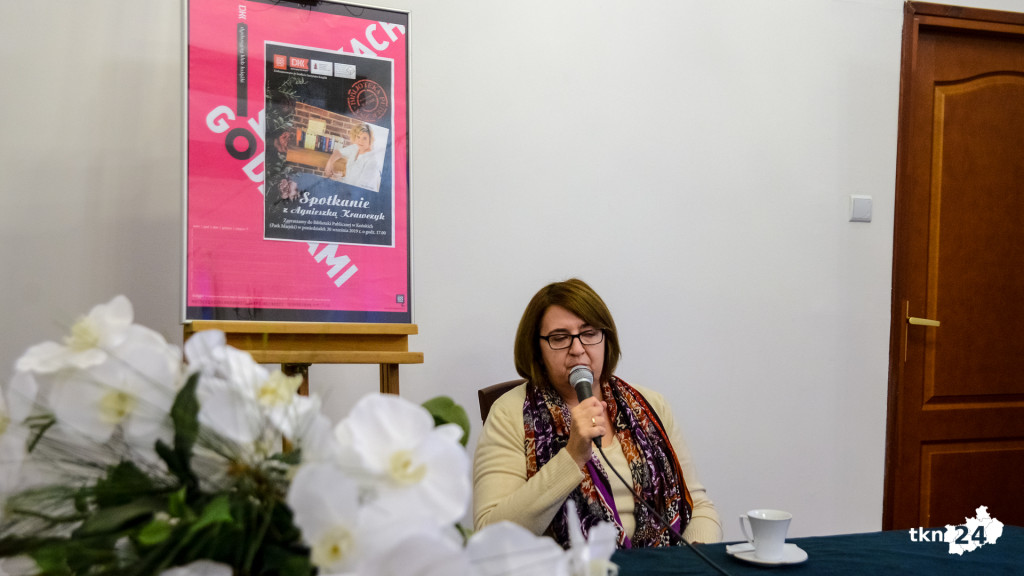 O literaturze z Agnieszką Krawczyk w Końskich [wideo, zdjęcia]