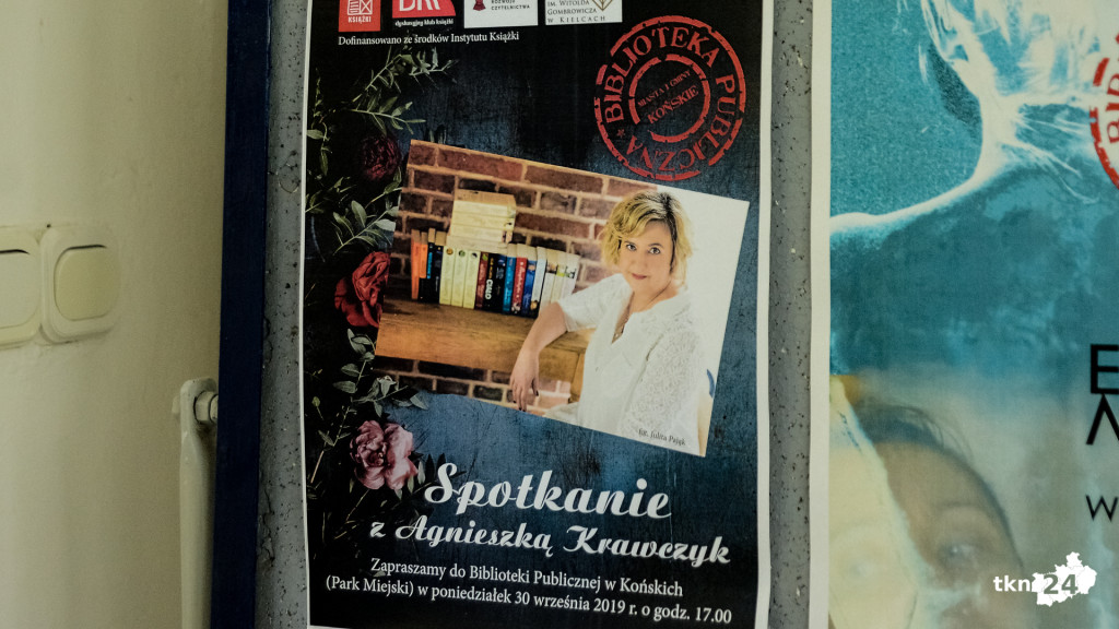 O literaturze z Agnieszką Krawczyk w Końskich [wideo, zdjęcia]