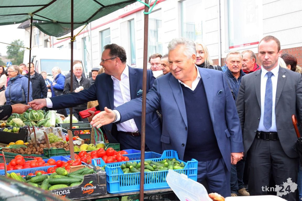 Prezydent Kwaśniewski w Końskich i Gowarczowie! [wideo, zdjęcia]