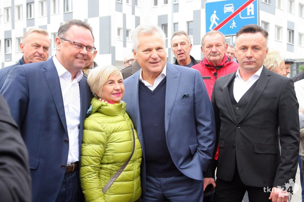 Dla Kwaśniewskiego Końskie to dobre miejsce! [wideo, zdjęcia]