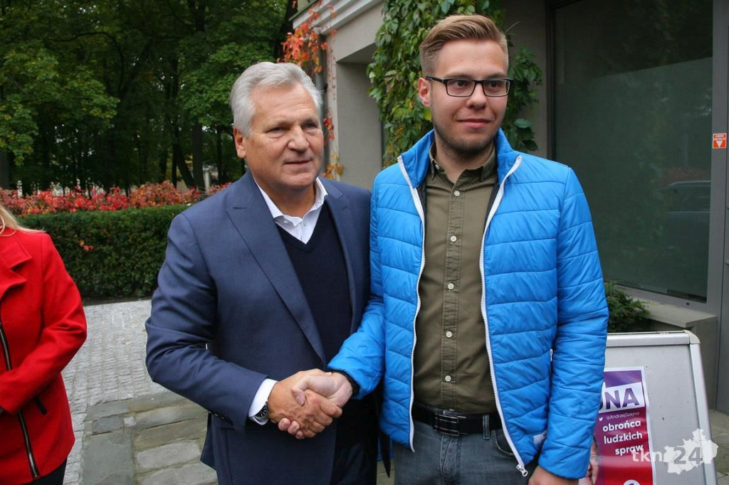 Dla Kwaśniewskiego Końskie to dobre miejsce! [wideo, zdjęcia]