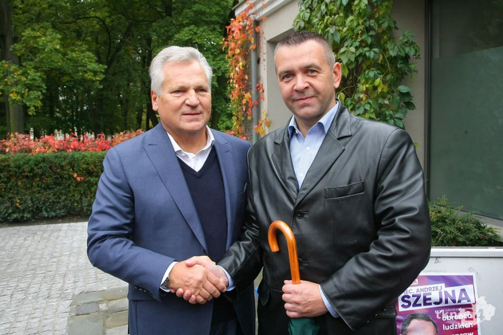 Dla Kwaśniewskiego Końskie to dobre miejsce! [wideo, zdjęcia]