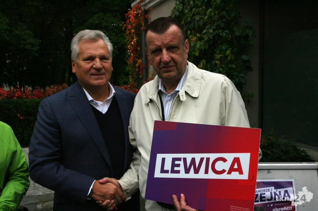 Dla Kwaśniewskiego Końskie to dobre miejsce! [wideo, zdjęcia]